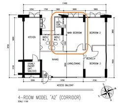Blk 202 Compassvale South Gate (Sengkang), HDB 4 Rooms #594429481